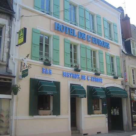 Logis De L'Europe Restaurant Le Cepage Hotel Corbigny Exterior photo